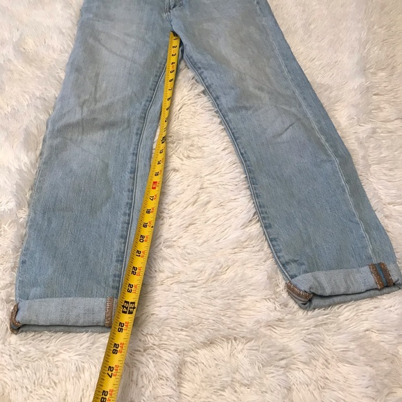 MADEWELL light wash Perfect Summer Jeans SZ 24 - Picture 4 of 13